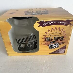The Authentic‎ Catamount Corn Popper 2 QT  Microwave At The Movies New In Box